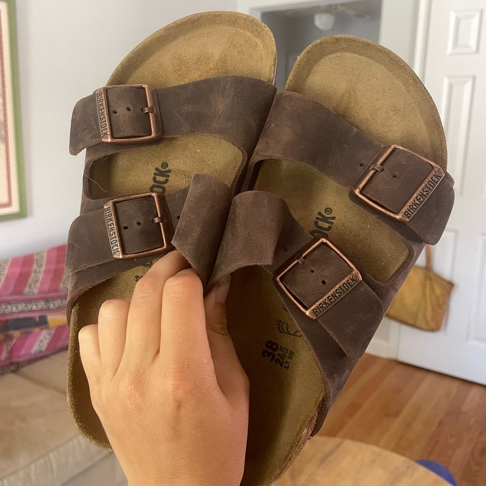 Birkenstock sandals- practically brand new
